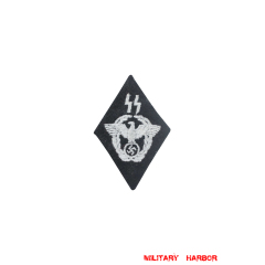 WWII German SS police führer sleeve diamond insignia WW2 german badge,wehrmacht badge,Luftwaffe badge,SS badge,SS police fuhrer sleeve insignia,german badge WWII,militaria german,WWII german,wehrmacht badge,Luftwaffe badge,SS badge,WWII military surplus,WWII german insignia,german sleeve badge,SS Trade Insignia