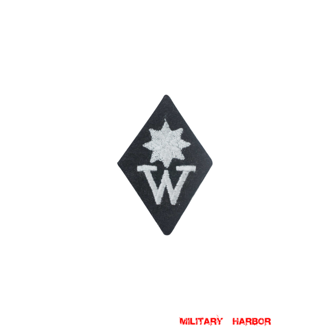 WWII German SS Economic enterprise's sleeve diamond insignia WW2 german badge,wehrmacht badge,Luftwaffe badge,SS badge,SS Economic enterprise's sleeve insignia,german badge WWII,militaria german,WWII german,wehrmacht badge,Luftwaffe badge,SS badge,WWII military surplus,WWII german insignia,german sleeve badge,SS Trade Insignia