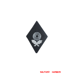 WWII German SS 1st class marksman's sleeve diamond insignia WW2 german badge,wehrmacht badge,Luftwaffe badge,SS badge,SS 1st class marksman sleeve insignia,german badge WWII,militaria german,WWII german,wehrmacht badge,Luftwaffe badge,SS badge,WWII military surplus,WWII german insignia,german sleeve badge,SS Trade Insignia