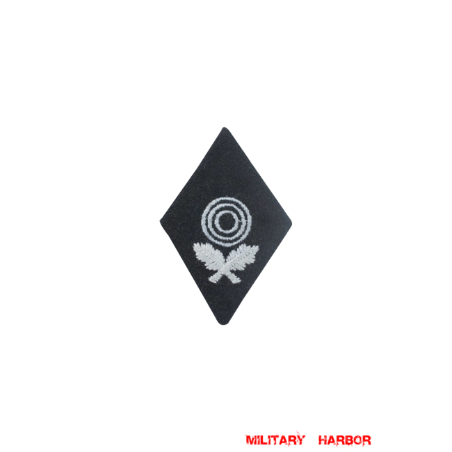 WWII German SS 1st class marksman's sleeve diamond insignia WW2 german badge,wehrmacht badge,Luftwaffe badge,SS badge,SS 1st class marksman sleeve insignia,german badge WWII,militaria german,WWII german,wehrmacht badge,Luftwaffe badge,SS badge,WWII military surplus,WWII german insignia,german sleeve badge,SS Trade Insignia