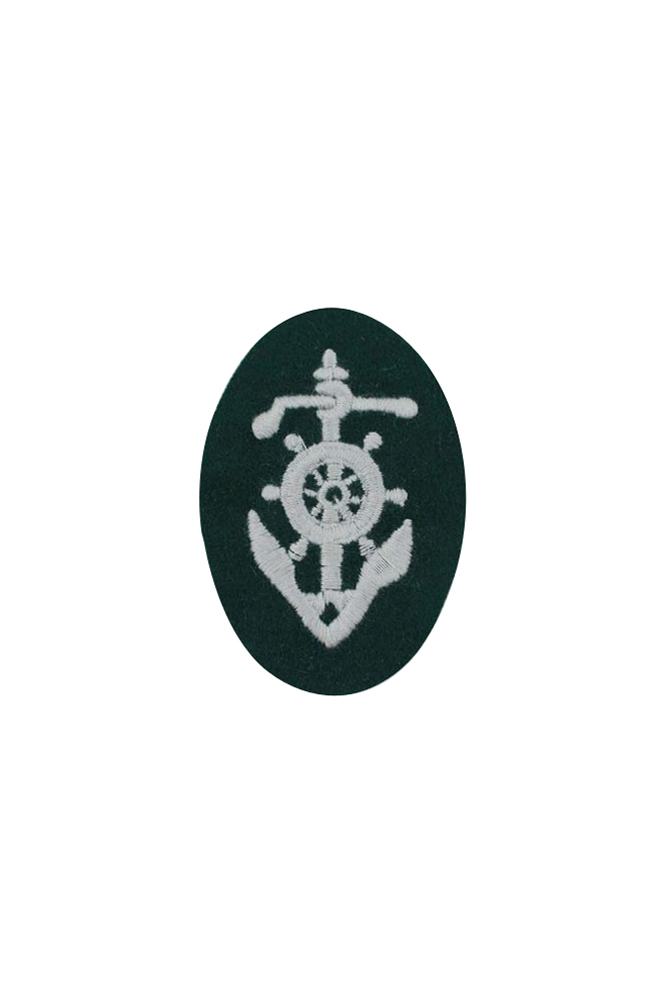 WW2 german badge,wehrmacht badge,Luftwaffe badge,SS badge,heer boat pilot sleeve insignia,german badge WWII,militaria german,WWII german,wehrmacht badge,Luftwaffe badge,SS badge,WWII military surplus,WWII german insignia,german sleeve badge,SS Trade Insignia