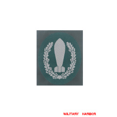 WWII German heer smoke troop gunner sleeve insignia BeVo WW2 german badge,wehrmacht badge,Luftwaffe badge,SS badge,heer smoke troop gunner sleeve insignia,german badge WWII,militaria german,WWII german,wehrmacht badge,Luftwaffe badge,SS badge,WWII military surplus,WWII german insignia,german sleeve badge,SS Trade Insignia