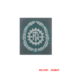WWII German heer technical troops sleeve insignia BeVo WW2 german badge,wehrmacht badge,Luftwaffe badge,SS badge,heer technical troops sleeve insignia,german badge WWII,militaria german,WWII german,wehrmacht badge,Luftwaffe badge,SS badge,WWII military surplus,WWII german insignia,german sleeve badge,SS Trade Insignia