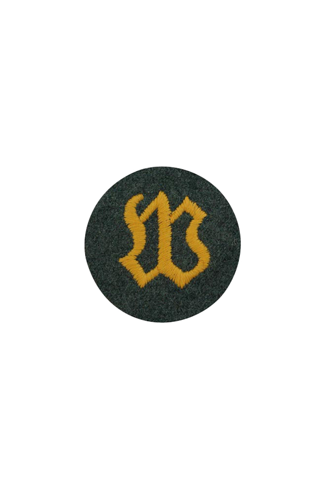 WW2 german badge,wehrmacht badge,Luftwaffe badge,SS badge,heer fortress maintenance personnel sleeve trade insignia,german badge WWII,militaria german,WWII german,wehrmacht badge,Luftwaffe badge,SS badge,WWII military surplus,WWII german insignia,german sleeve badge,SS Trade Insignia