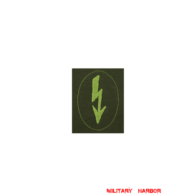 WWII German heer Tropical DAK signal sleeve insignia -Mountain Troops WW2 german badge,wehrmacht badge,Luftwaffe badge,SS badge,heer DAK signal sleeve insignia Mountain Troops,german badge WWII,militaria german,WWII german,wehrmacht badge,Luftwaffe badge,SS badge,WWII military surplus,WWII german insignia,german sleeve badge,SS Trade Insignia