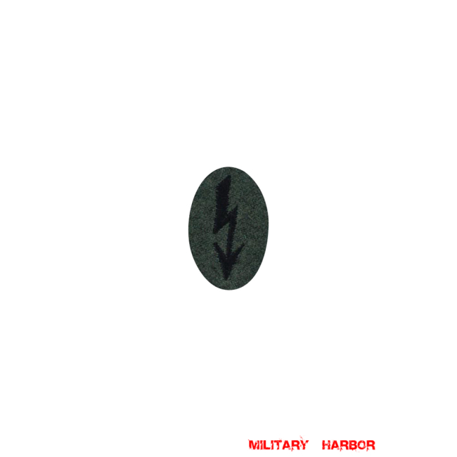 WWII German heer signal sleeve insignia -Pioneer Engineer later model WW2 german badge,wehrmacht badge,Luftwaffe badge,SS badge,heer signal sleeve insignia Pioneer Engineer,german badge WWII,militaria german,WWII german,wehrmacht badge,Luftwaffe badge,SS badge,WWII military surplus,WWII german insignia,german sleeve badge,SS Trade Insignia