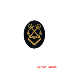 WWII German Kriegsmarine NCO senior helmsman career sleeve insignia WW2 german badge,wehrmacht badge,Luftwaffe badge,Kriegsmarine badge,Kriegsmarine senior helmsman career sleeve insignia,german badge WWII,militaria german,WWII german,wehrmacht badge,Luftwaffe badge,SS badge,WWII military surplus,WWII german insignia,german sleeve badge,SS Trade Insignia