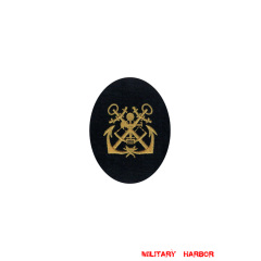 WWII German Kriegsmarine NCO navigating helmsman career sleeve insignia WW2 german badge,wehrmacht badge,Luftwaffe badge,Kriegsmarine badge,Kriegsmarine navigating helmsman career sleeve insignia,german badge WWII,militaria german,WWII german,wehrmacht badge,Luftwaffe badge,SS badge,WWII military surplus,WWII german insignia,german sleeve badge,SS Trade Insignia