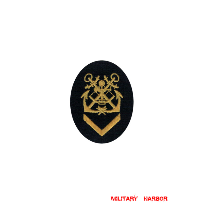 WWII German Kriegsmarine NCO senior navigating helmsman career sleeve insignia WW2 german badge,wehrmacht badge,Luftwaffe badge,Kriegsmarine badge,Kriegsmarine senior navigating helmsman career sleeve insignia,german badge WWII,militaria german,WWII german,wehrmacht badge,Luftwaffe badge,SS badge,WWII military surplus,WWII german insignia,german sleeve badge,SS Trade Insignia