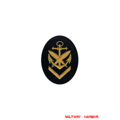WWII German Kriegsmarine NCO senior clerical career sleeve insignia WW2 german badge,wehrmacht badge,Luftwaffe badge,Kriegsmarine badge,Kriegsmarine senior clerical career sleeve insignia,german badge WWII,militaria german,WWII german,wehrmacht badge,Luftwaffe badge,SS badge,WWII military surplus,WWII german insignia,german sleeve badge,SS Trade Insignia