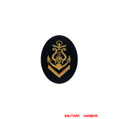 WWII German Kriegsmarine NCO senior musicians career sleeve insignia WW2 german badge,wehrmacht badge,Luftwaffe badge,Kriegsmarine badge,Kriegsmarine senior musicians career sleeve insignia,german badge WWII,militaria german,WWII german,wehrmacht badge,Luftwaffe badge,SS badge,WWII military surplus,WWII german insignia,german sleeve badge,SS Trade Insignia