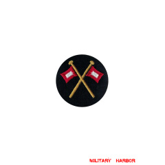 WWII German Kriegsmarine EM signal career sleeve insignia WW2 german badge,wehrmacht badge,Luftwaffe badge,Kriegsmarine badge,Kriegsmarine signal career sleeve insignia,german badge WWII,militaria german,WWII german,wehrmacht badge,Luftwaffe badge,SS badge,WWII military surplus,WWII german insignia,german sleeve badge,SS Trade Insignia