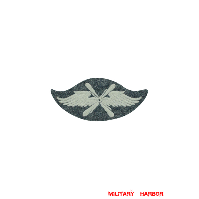 WWII German Luftwaffe standard pattern flying personnel sleeve trade insignia WW2 german badge,wehrmacht badge,Luftwaffe badge,SS badge,LW standard pattern flying personnel sleeve trade insignia,german badge WWII,militaria german,WWII german,wehrmacht badge,Luftwaffe badge,SS badge,WWII military surplus,WWII german insignia,german sleeve badge,SS Trade Insignia