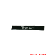 WWII German SS 3rd Pz.Div. Totenkopf EM/NCO cuff title WW2 German badge,wehrmacht cufftitle,Luftwaffe cufftitle,SS cufftitle,SS Totenkopf cuff title,WW2 German cufftitle,German insignia,WW2 German,WWII German,waffen ss insignia,WW2 reproduction,WWII German militaria