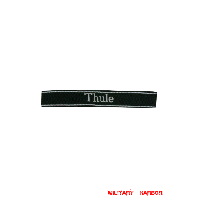 WWII German SS Pz.Gren.Rgt.5 Thule EM/NCO cuff title WW2 German badge,wehrmacht cufftitle,Luftwaffe cufftitle,SS cufftitle,SS Thule cuff title,WW2 German cufftitle,German insignia,WW2 German,WWII German,waffen ss insignia,WW2 reproduction,WWII German militaria