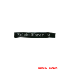 WWII German SS 16th Pz.Gren.Div. ReichsFührer-SS EM/NCO cuff title WW2 German badge,wehrmacht cufftitle,Luftwaffe cufftitle,SS cufftitle,SS ReichsFuhrer-SS cuff title,WW2 German cufftitle,German insignia,WW2 German,WWII German,waffen ss insignia,WW2 reproduction,WWII German militaria