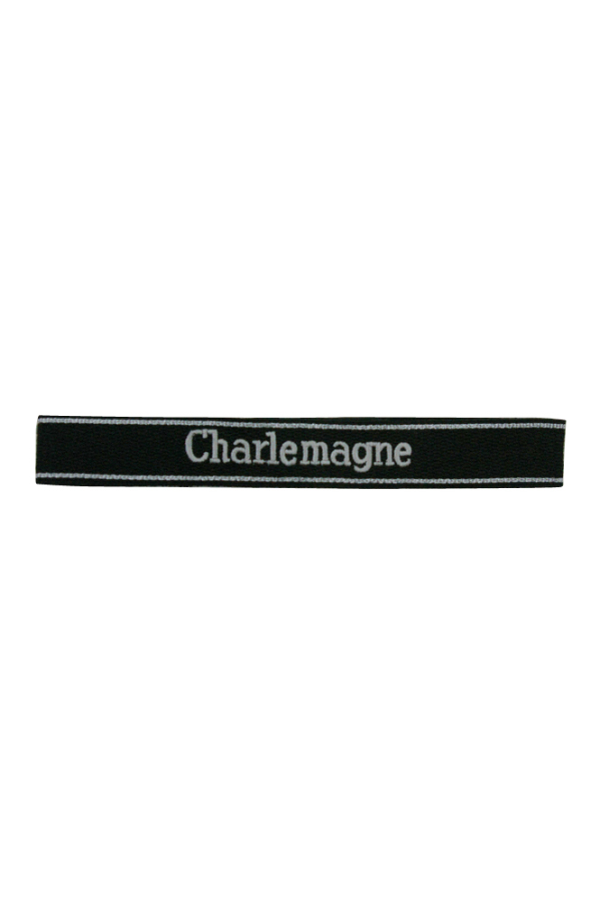 WW2 German badge,wehrmacht cufftitle,Luftwaffe cufftitle,SS cufftitle,SS Charlemagne cuff title,WW2 German cufftitle,German insignia,WW2 German,WWII German,waffen ss insignia,WW2 reproduction,WWII German militaria
