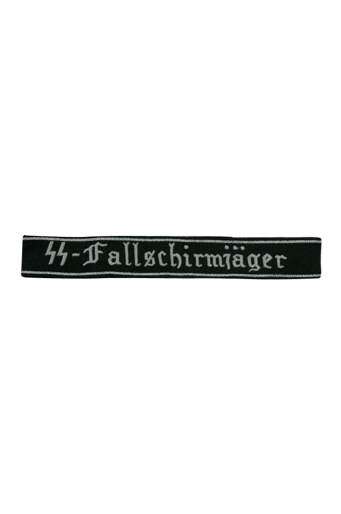 WW2 German badge,wehrmacht cufftitle,Luftwaffe cufftitle,SS cufftitle,SS Fallschirmjager cufftitle,WW2 German cufftitle,German insignia,WW2 German,WWII German,waffen ss insignia,WW2 reproduction,WWII German militaria