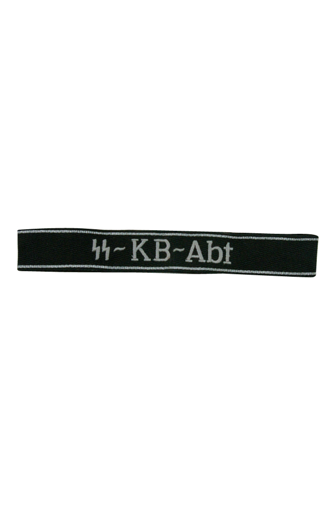 WW2 German badge,wehrmacht cufftitle,Luftwaffe cufftitle,SS cufftitle,SS KB Abt cuff title,WW2 German cufftitle,German insignia,WW2 German,WWII German,waffen ss insignia,WW2 reproduction,WWII German militaria