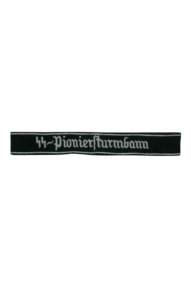 WW2 German badge,wehrmacht cufftitle,Luftwaffe cufftitle,SS cufftitle,SS Pioniersturmbann cuff title,WW2 German cufftitle,German insignia,WW2 German,WWII German,waffen ss insignia,WW2 reproduction,WWII German militaria