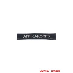 WWII German Heer DAK Afrika korps NCO cuff title WW2 German badge,wehrmacht cufftitle,Luftwaffe cufftitle,SS cufftitle,Heer DAK Afrika korps cufftitle,WW2 German cufftitle,German insignia,WW2 German,WWII German,waffen ss insignia,WW2 reproduction,WWII German militaria