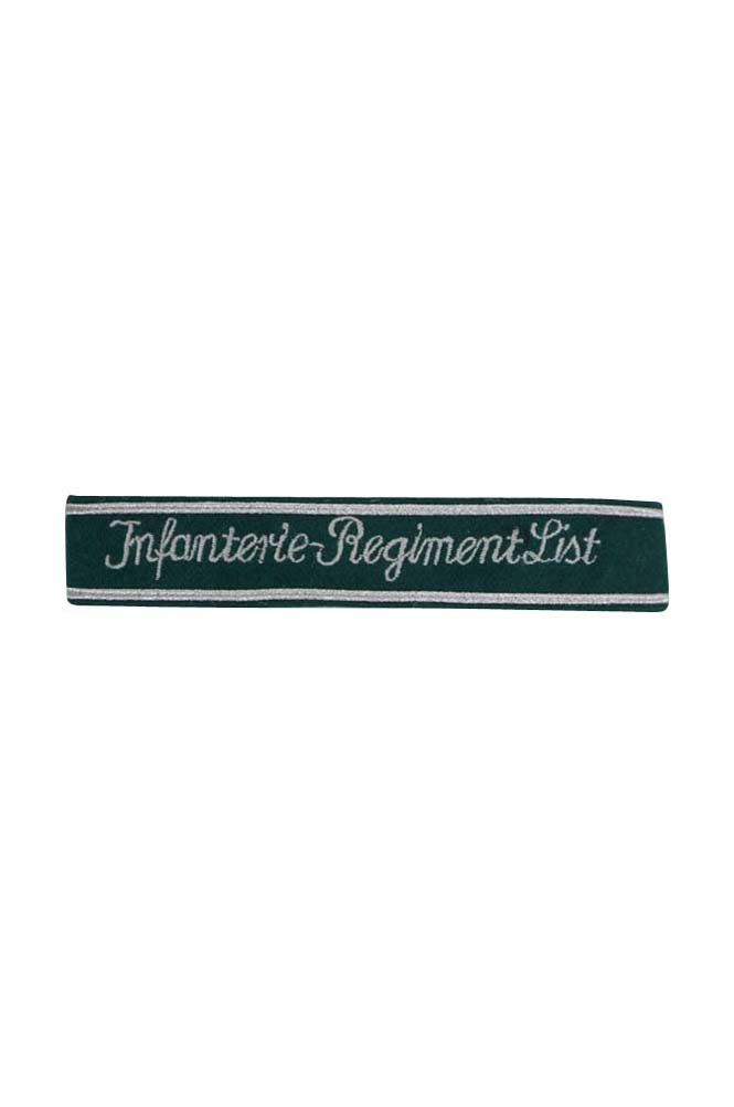 WW2 German badge,wehrmacht cufftitle,Luftwaffe cufftitle,SS cufftitle,Heer Infanterie Regiment List cufftitle,WW2 German cufftitle,German insignia,WW2 German,WWII German,waffen ss insignia,WW2 reproduction,WWII German militaria