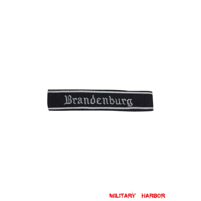 WWII German Heer Brandenburg cuff title WW2 German badge,wehrmacht cufftitle,Luftwaffe cufftitle,SS cufftitle,Heer Brandenburg cufftitle,WW2 German cufftitle,German insignia,WW2 German,WWII German,waffen ss insignia,WW2 reproduction,WWII German militaria