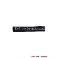 WWII German Heer Hoch und Deutschmeister Cuff title WW2 German badge,wehrmacht cufftitle,Luftwaffe cufftitle,SS cufftitle,Heer Hoch und Deutschmeister Cufftitle,WW2 German cufftitle,German insignia,WW2 German,WWII German,waffen ss insignia,WW2 reproduction,WWII German militaria