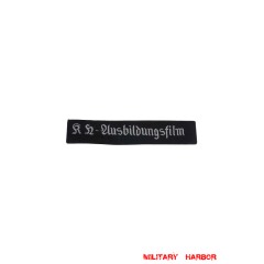 WWII German Heer OKH Ausbildungsfilm cuff title WW2 German badge,wehrmacht cufftitle,Luftwaffe cufftitle,SS cufftitle,Heer OKH Ausbildungsfilm cufftitle,WW2 German cufftitle,German insignia,WW2 German,WWII German,waffen ss insignia,WW2 reproduction,WWII German militaria