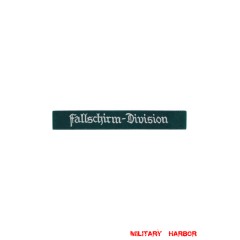 WWII German Luftwaffe Fallschirm Division EM dark green backing cuff title WW2 German badge,wehrmacht cufftitle,Luftwaffe cufftitle,SS cufftitle,Luftwaffe Fallschirmcuff title,WW2 German cufftitle,German insignia,WW2 German,WWII German,waffen ss insignia,WW2 reproduction,WWII German militaria