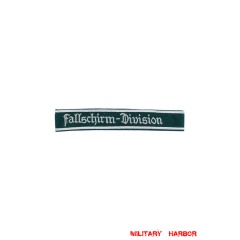 WWII German Luftwaffe Fallschirm Division NCO dark green backing cuff title WW2 German badge,wehrmacht cufftitle,Luftwaffe cufftitle,SS cufftitle,Luftwaffe Fallschirmcuff title,WW2 German cufftitle,German insignia,WW2 German,WWII German,waffen ss insignia,WW2 reproduction,WWII German militaria