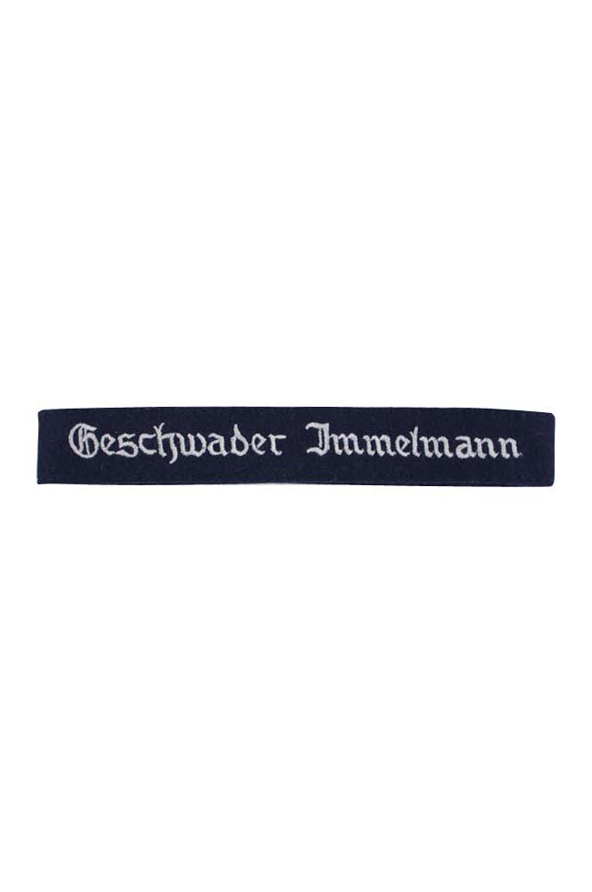 WW2 German badge,wehrmacht cufftitle,Luftwaffe cufftitle,SS cufftitle,Luftwaffe Geschwader Immelmann cuff title,WW2 German cufftitle,German insignia,WW2 German,WWII German,waffen ss insignia,WW2 reproduction,WWII German militaria
