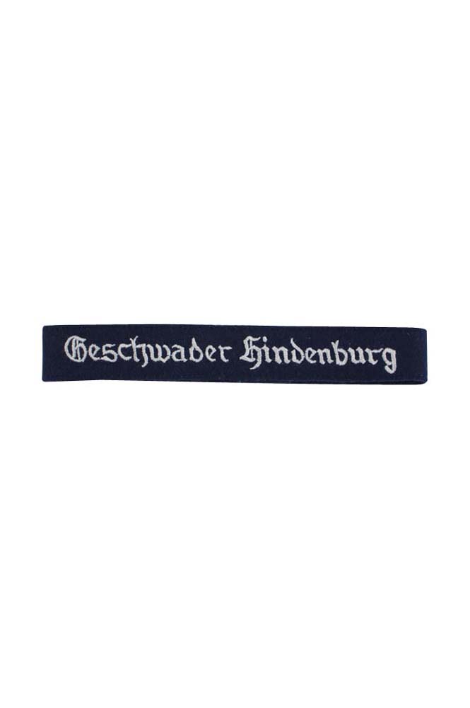 WW2 German badge,wehrmacht cufftitle,Luftwaffe cufftitle,SS cufftitle,Luftwaffe Geschwader Hindenburg cuff title,WW2 German cufftitle,German insignia,WW2 German,WWII German,waffen ss insignia,WW2 reproduction,WWII German militaria