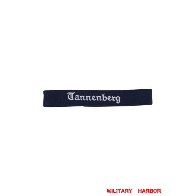 WWII German Luftwaffe Tannenberg EM cuff title WW2 German badge,wehrmacht cufftitle,Luftwaffe cufftitle,SS cufftitle,Luftwaffe Tannenberg cuff title,WW2 German cufftitle,German insignia,WW2 German,WWII German,waffen ss insignia,WW2 reproduction,WWII German militaria