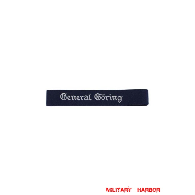WWII German Luftwaffe General Göring EM cuff title WW2 German badge,wehrmacht cufftitle,Luftwaffe cufftitle,SS cufftitle,Luftwaffe General Goring cuff title,WW2 German cufftitle,German insignia,WW2 German,WWII German,waffen ss insignia,WW2 reproduction,WWII German militaria