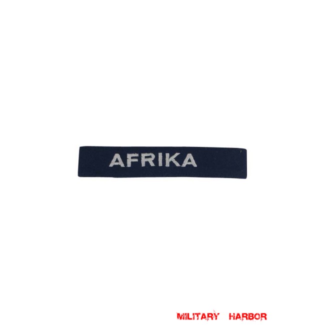 WWII German Luftwaffe Afrika cuff title WW2 German badge,wehrmacht cufftitle,Luftwaffe cufftitle,SS cufftitle,Luftwaffe Afrika cuff title,WW2 German cufftitle,German insignia,WW2 German,WWII German,waffen ss insignia,WW2 reproduction,WWII German militaria