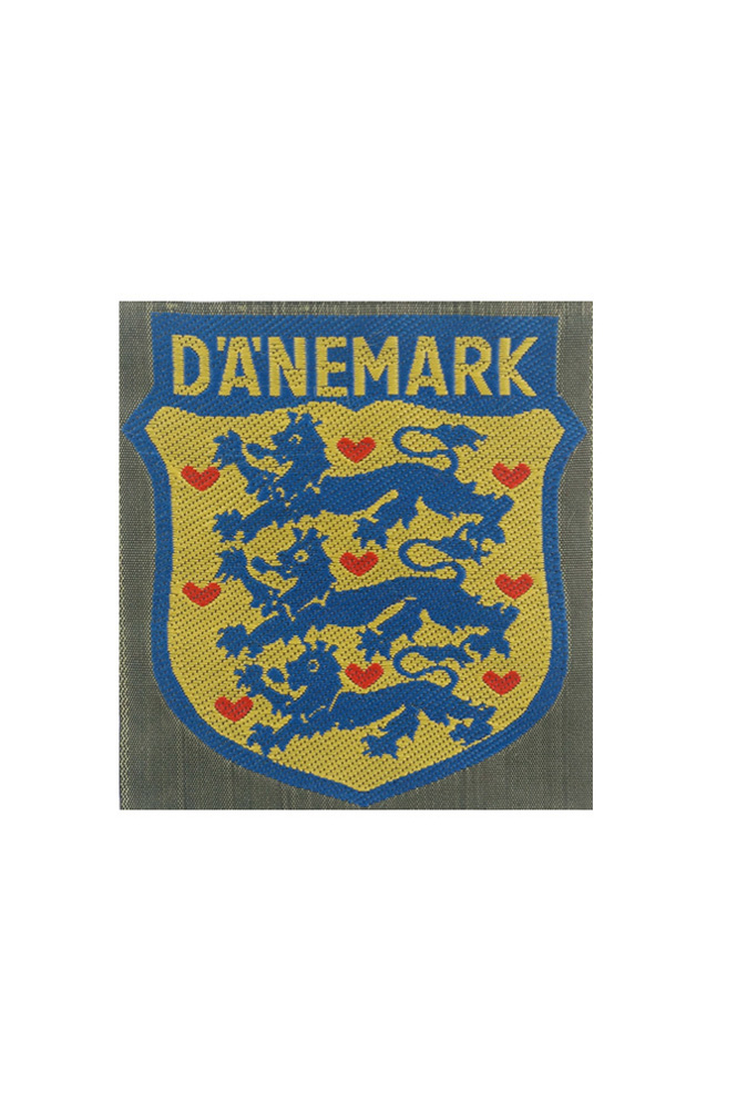 WW2 german badge,wehrmacht Sleeve badge,Luftwaffe Sleeve badge,SS Sleeve badge,Danish Volunteer insignia,german badge WWII,militaria german,WWII german,wehrmacht badge,Luftwaffe badge,SS badge,WWII military surplus,WWII german insignia,german sleeve badge,WW2 armshields,German Foreign Volunteer Armshields