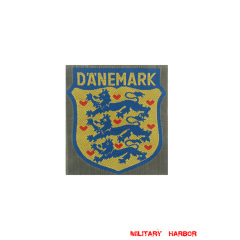 WWII German Danish Volunteer's armshield I BeVo WW2 german badge,wehrmacht Sleeve badge,Luftwaffe Sleeve badge,SS Sleeve badge,Danish Volunteer insignia,german badge WWII,militaria german,WWII german,wehrmacht badge,Luftwaffe badge,SS badge,WWII military surplus,WWII german insignia,german sleeve badge,WW2 armshields,German Foreign Volunteer Armshields