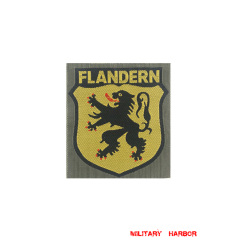 WWII German Flemish Volunteer's armshield BeVo WW2 german badge,wehrmacht Sleeve badge,Luftwaffe Sleeve badge,SS Sleeve badge,Flemish Volunteer insignia,german badge WWII,militaria german,WWII german,wehrmacht badge,Luftwaffe badge,SS badge,WWII military surplus,WWII german insignia,german sleeve badge,WW2 armshields,German Foreign Volunteer Armshields