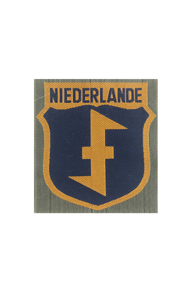 WW2 german badge,wehrmacht Sleeve badge,Luftwaffe Sleeve badge,SS Sleeve badge,Netherlands Volunteer insignia,german badge WWII,militaria german,WWII german,wehrmacht badge,Luftwaffe badge,SS badge,WWII military surplus,WWII german insignia,german sleeve badge,WW2 armshields,German Foreign Volunteer Armshields
