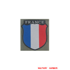 WWII German French Volunteer's armshield BeVo WW2 german badge,wehrmacht Sleeve badge,Luftwaffe Sleeve badge,SS Sleeve badge,French Volunteer insignia,german badge WWII,militaria german,WWII german,wehrmacht badge,Luftwaffe badge,SS badge,WWII military surplus,WWII german insignia,german sleeve badge,WW2 armshields,German Foreign Volunteer Armshields