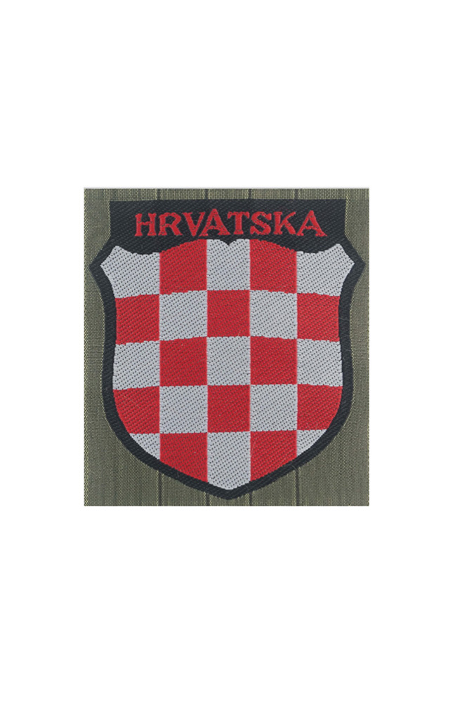 WW2 german badge,wehrmacht Sleeve badge,Luftwaffe Sleeve badge,SS Sleeve badge,Croatian Volunteer insignia,german badge WWII,militaria german,WWII german,wehrmacht badge,Luftwaffe badge,SS badge,WWII military surplus,WWII german insignia,german sleeve badge,WW2 armshields,German Foreign Volunteer Armshields