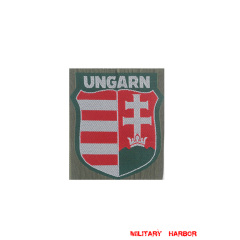 WWII German Hungarian Volunteers armshield II BeVo WW2 german badge,wehrmacht Sleeve badge,Luftwaffe Sleeve badge,SS Sleeve badge,Hungarian Volunteers insignia,german badge WWII,militaria german,WWII german,wehrmacht badge,Luftwaffe badge,SS badge,WWII military surplus,WWII german insignia,german sleeve badge,WW2 armshields,German Foreign Volunteer Armshields