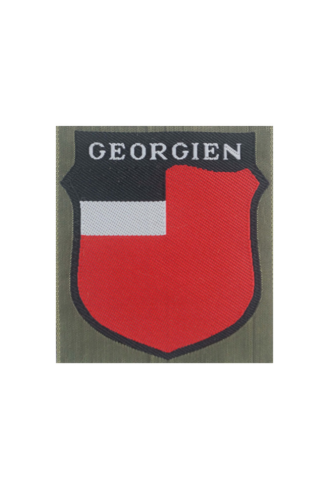WW2 german badge,wehrmacht Sleeve badge,Luftwaffe Sleeve badge,SS Sleeve badge,Georgian Volunteer insignia,german badge WWII,militaria german,WWII german,wehrmacht badge,Luftwaffe badge,SS badge,WWII military surplus,WWII german insignia,german sleeve badge,WW2 armshields,German Foreign Volunteer Armshields