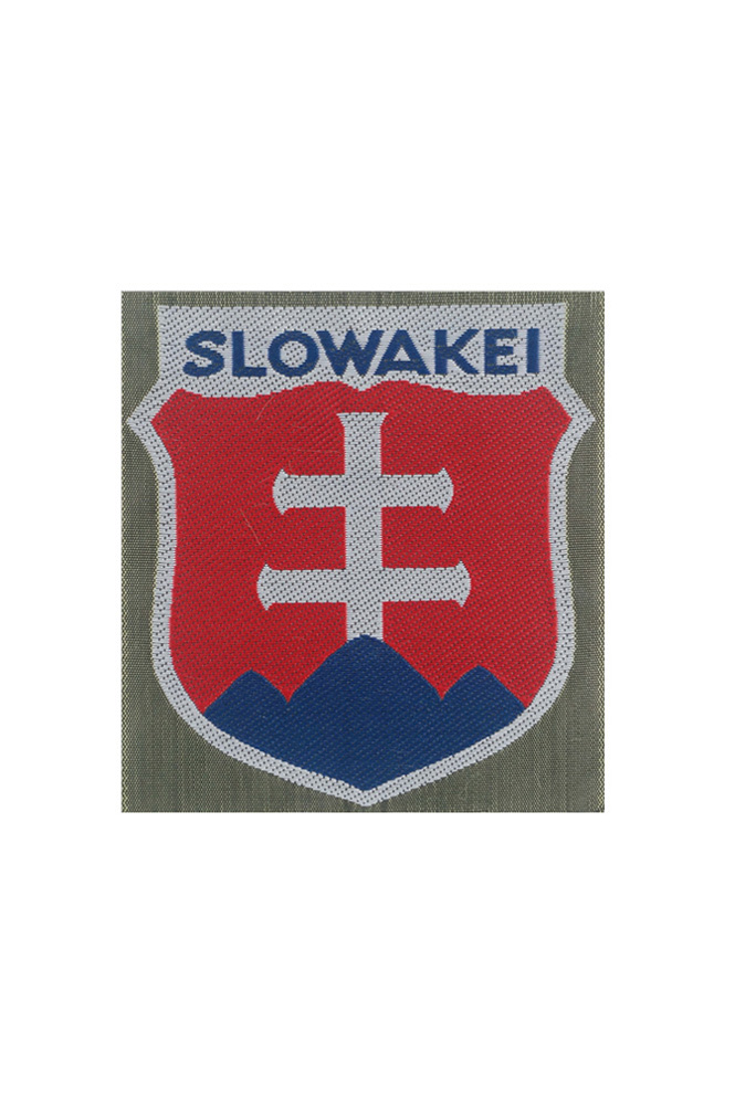 WW2 german badge,wehrmacht Sleeve badge,Luftwaffe Sleeve badge,SS Sleeve badge,Slovakian Volunteer insignia,german badge WWII,militaria german,WWII german,wehrmacht badge,Luftwaffe badge,SS badge,WWII military surplus,WWII german insignia,german sleeve badge,WW2 armshields,German Foreign Volunteer Armshields