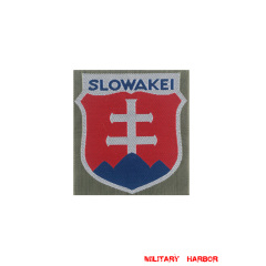 WWII German Slovakian Volunteer's armshield BeVo WW2 german badge,wehrmacht Sleeve badge,Luftwaffe Sleeve badge,SS Sleeve badge,Slovakian Volunteer insignia,german badge WWII,militaria german,WWII german,wehrmacht badge,Luftwaffe badge,SS badge,WWII military surplus,WWII german insignia,german sleeve badge,WW2 armshields,German Foreign Volunteer Armshields