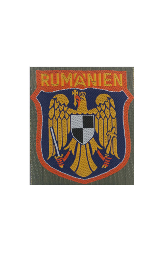 WW2 german badge,wehrmacht Sleeve badge,Luftwaffe Sleeve badge,SS Sleeve badge,Romanian Volunteer insignia,german badge WWII,militaria german,WWII german,wehrmacht badge,Luftwaffe badge,SS badge,WWII military surplus,WWII german insignia,german sleeve badge,WW2 armshields,German Foreign Volunteer Armshields