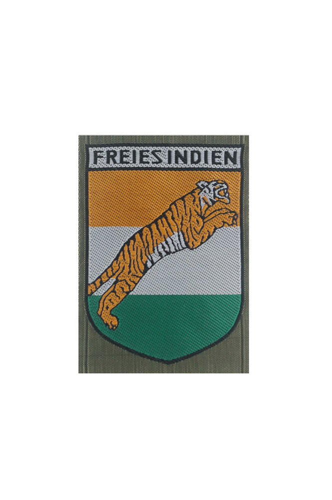 WW2 german badge,wehrmacht Sleeve badge,Luftwaffe Sleeve badge,SS Sleeve badge,Free Indian Volunteer insignia,german badge WWII,militaria german,WWII german,wehrmacht badge,Luftwaffe badge,SS badge,WWII military surplus,WWII german insignia,german sleeve badge,WW2 armshields,German Foreign Volunteer Armshields