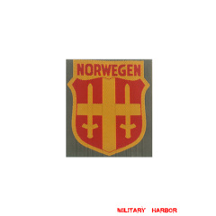 WWII German Norwegian Volunteer's armshield BeVo WW2 german badge,wehrmacht Sleeve badge,Luftwaffe Sleeve badge,SS Sleeve badge,Norwegian Volunteer insignia,german badge WWII,militaria german,WWII german,wehrmacht badge,Luftwaffe badge,SS badge,WWII military surplus,WWII german insignia,german sleeve badge,WW2 armshields,German Foreign Volunteer Armshields