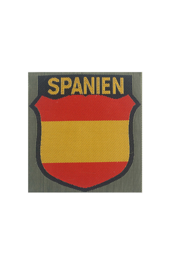 WW2 german badge,wehrmacht Sleeve badge,Luftwaffe Sleeve badge,SS Sleeve badge,Spanish Volunteer insignia,german badge WWII,militaria german,WWII german,wehrmacht badge,Luftwaffe badge,SS badge,WWII military surplus,WWII german insignia,german sleeve badge,WW2 armshields,German Foreign Volunteer Armshields